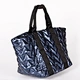 quilted puffer tote bag
